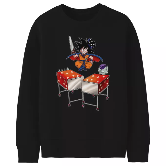 Tröjor för barn Parodi Dragon Ball Z - DBZ Son Goku och Lord Freezer