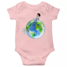Tsubasa Oozora Baby Bodysuit (Baby Girls) – Captain Tsubasa parody