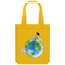 Borsa Tote Bag in cotone organico Parodie di Manga