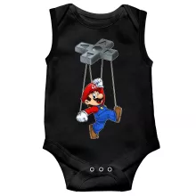 ärmelloser Baby Strampler Videospiel-Parodien
