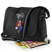 Mario Schultertasche – Parodie auf Super Mario