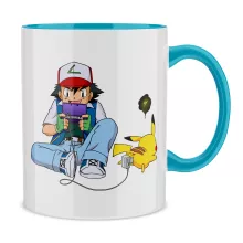 Pikachu Mugg “Pikachu och Ash Ketchum” – Parodi Pokémon