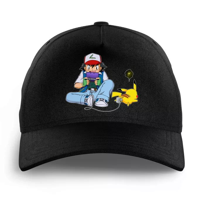 Kids Caps Parody of Pokémon Pikachu and Ash Ketchum