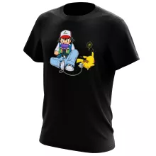 Pikachu T-Shirt “Pikachu and Ash Ketchum” – Pokémon parody