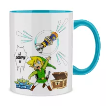 Mug Link « Le Grappin... » – Parodie Zelda