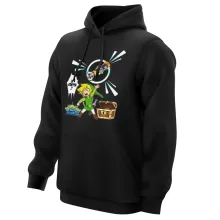 Sweat à capuche Link « Le Grappin... » – Parodie Zelda