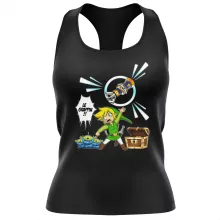 Camisola de alças Mulher – Zelda de parodia