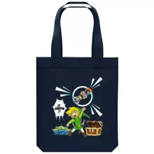 Saco (Tote Bag) de algodão orgânico Paródias de videojogos