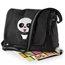 Sac à bandoulière « Kawaii Panda » – Parodie Délire Kawaii