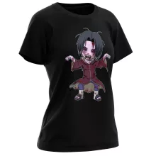 Itachi X Walking Dead Damen T-shirt – Parodie auf Naruto