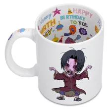 Itachi X Walking Dead Tasse – Parodie auf Naruto