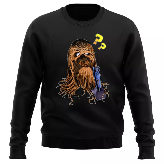 Sweatshirts Parodie auf Star Wars Chewbacca