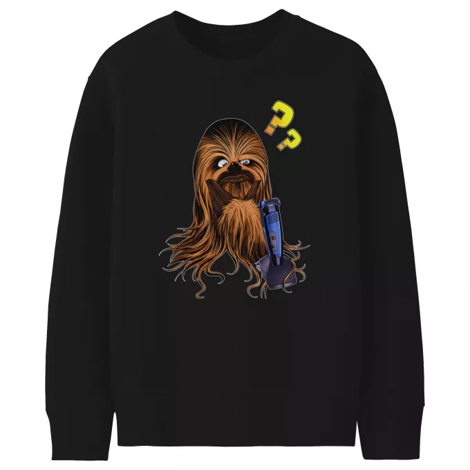 Kinder Sweatshirt Parodie auf Star Wars Chewbacca