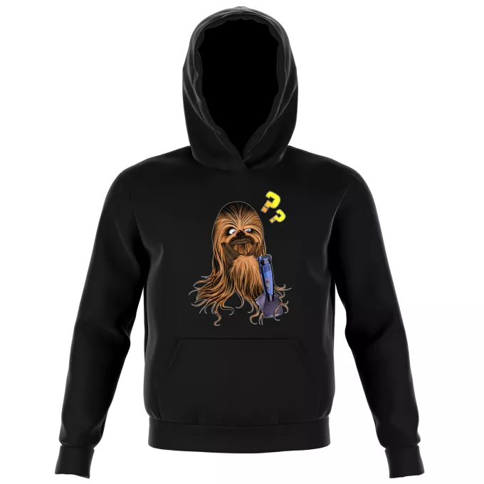 Kinder Kapuzenpullover Parodie auf Star Wars Chewbacca