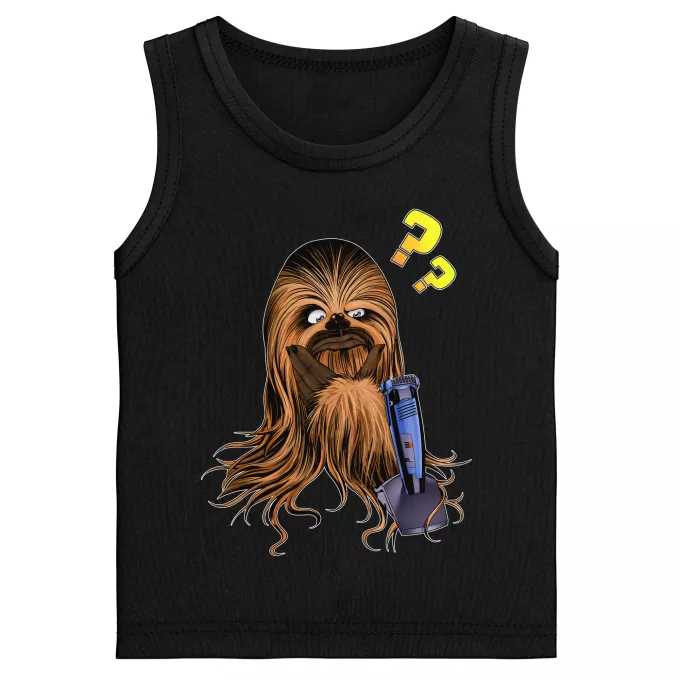 Jungen Kinder Tank Top Parodie auf Star Wars Chewbacca