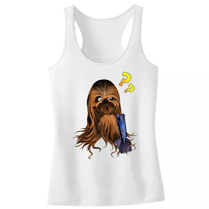 Mädchen Kinder Tank top Parodie auf Star Wars Chewbacca