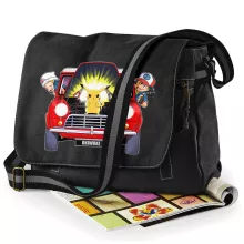 Sac à bandoulière Pikachu « Pika dépannage » – Parodie Pokémon