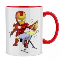 Tony Stark Tasse “Tony Stark aka Iron Man” – Parodie auf Iron Man