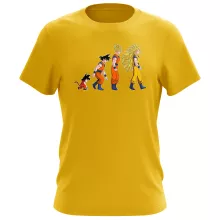 Camiseta Son Gokū “Son Gokū - La Teoría de la Evolución” – Parodia de Dragon Ball Z -DBZ