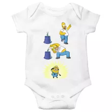 Simpsons Body baby “Simpsons och Minionerna” – Parodi Minionerna