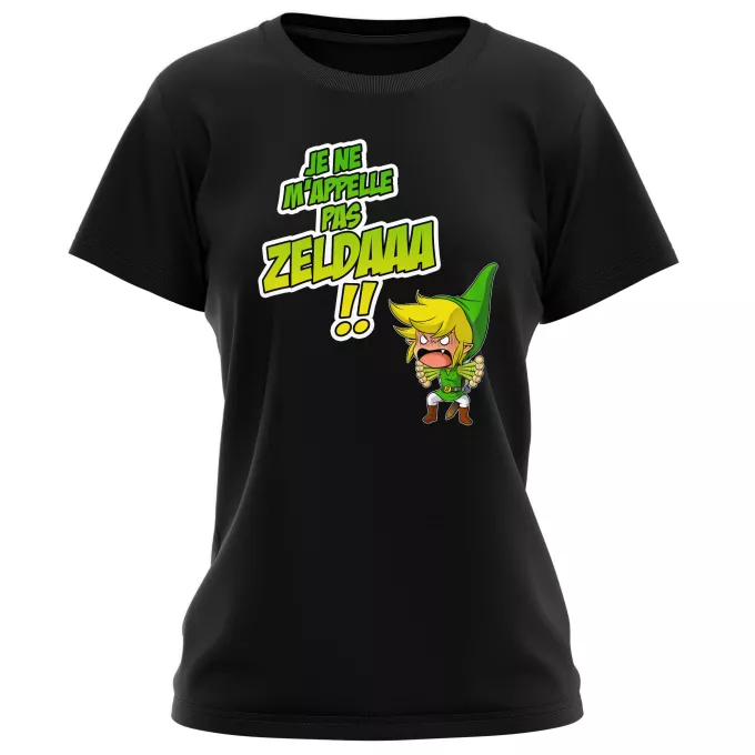 T-shirts Femmes Parodie Zelda Un Coup de gueule de héros... - Link
