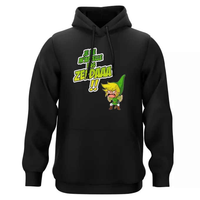 Sweat-shirts à Capuche Parodie Zelda Un Coup de gueule de héros... - Link