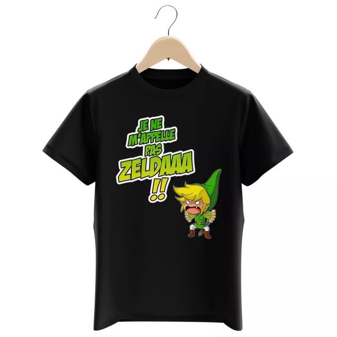 T-shirts Enfants Garçons Parodie Zelda Un Coup de gueule de héros... - Link