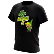 T-shirt Link « Un Coup de gueule de héros... » – Parodie Zelda