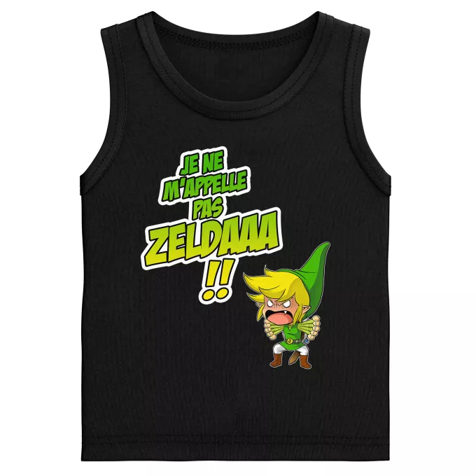 Débardeurs Enfants Garçons Parodie Zelda Un Coup de gueule de héros... - Link