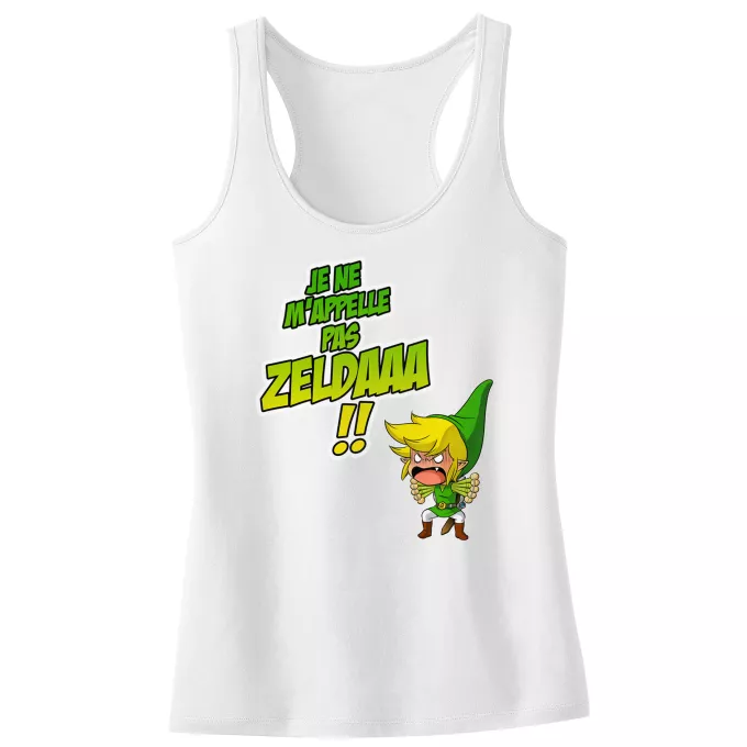 Débardeur Enfant Fille Parodie Zelda Un Coup de gueule de héros... - Link