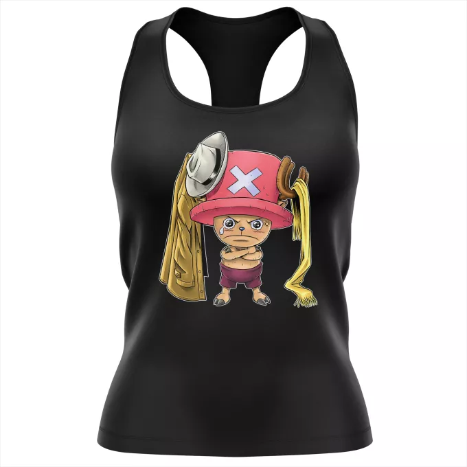 Camisolas de alças Mulheres Paródia One Piece Tony Tony Chopper