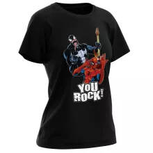Women T-shirt “Spider-Man and Venom” – Spider-Man parody
