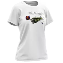 T-shirt Femme L'Arcadia « Zone de Turbulences ! » – Parodie Albator