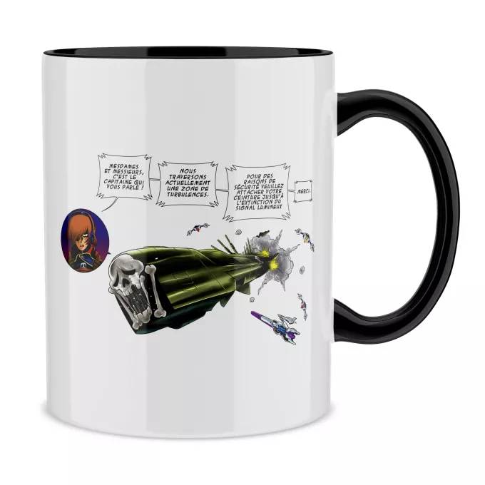 Mugs Parodie Albator Zone de Turbulences ! - L'Arcadia