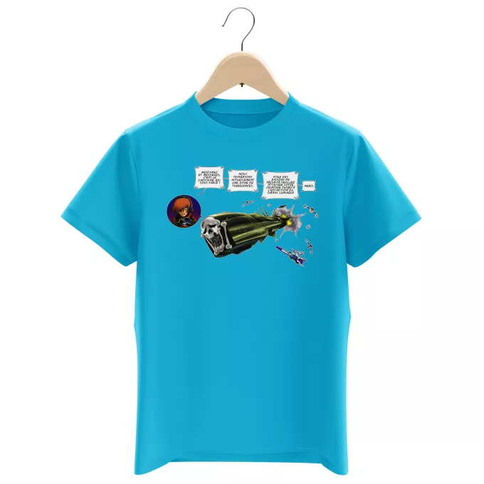 T-shirts Enfants Garçons Parodie Albator Zone de Turbulences ! - L'Arcadia