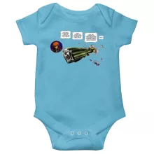 Body bébé L'Arcadia « Zone de Turbulences ! » – Parodie Albator