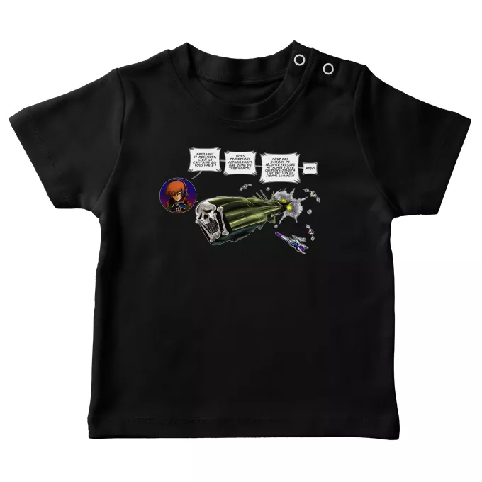 T-shirts bébé Parodie Albator Zone de Turbulences ! - L'Arcadia
