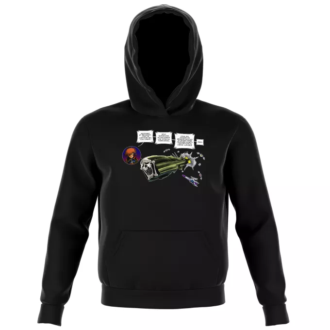 Sweat-shirts à Capuche Enfant Parodie Albator Zone de Turbulences ! - L'Arcadia