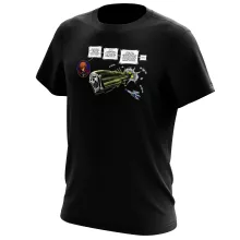 T-shirt L'Arcadia « Zone de Turbulences ! » – Parodie Albator