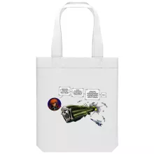 totebag L'Arcadia « Zone de Turbulences ! » – Parodie Albator