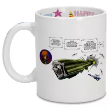 Mug L'Arcadia « Zone de Turbulences ! » – Parodie Albator