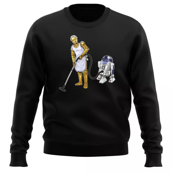 Sudaderas Parodia Star Wars R2-D2 y C-3PO