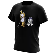 Camiseta R2-D2 “R2-D2 y C-3PO” – Parodia de Star Wars