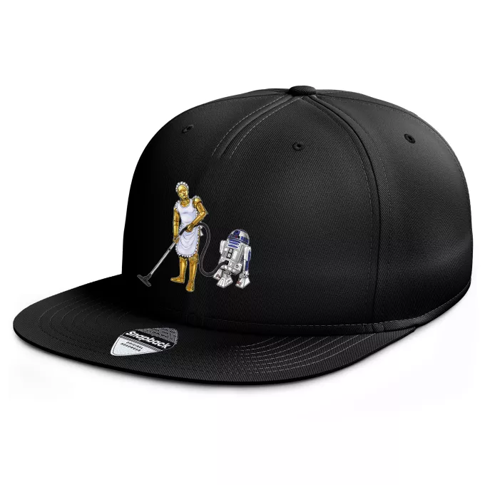 Gorra de rapero Parodia Star Wars R2-D2 y C-3PO