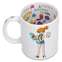Misty Mug “Misty, Squirtle and Togepi” – Pokémon parody