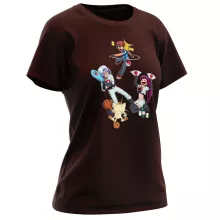 T-shirt Femme Pikachu « Une partie de Poké-Ball » – Parodie Pokémon