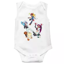 Pikachu Sleeveless Baby Bodysuit “Pikachu et la Team Rocket” – Pokémon parody