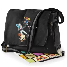 Bolso bandolera Pikachu “Pikachu, Ash Ketchum y la Team Rocket” – Parodia de Pokémon