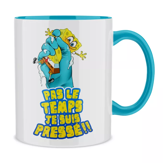 Mugs Parodie Bob l'éponge Eponge pressée...