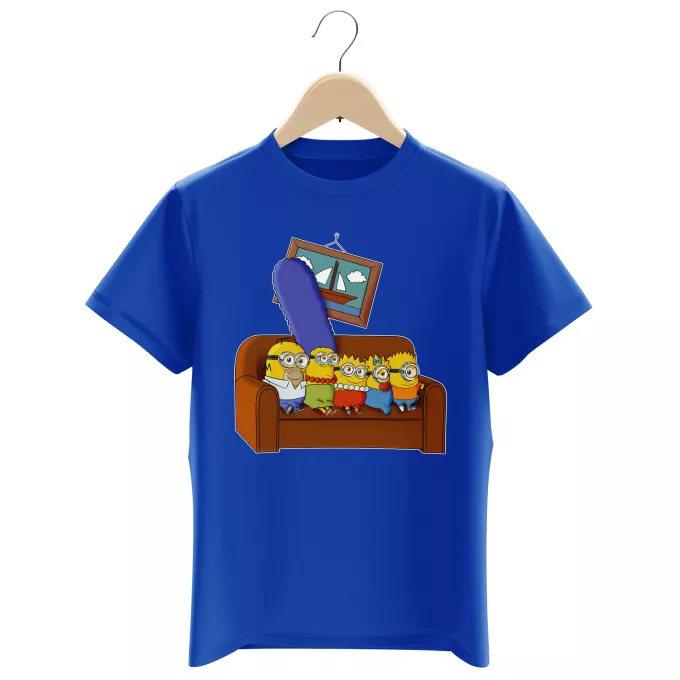 T-shirts Enfants Garçons Parodie Les Minions The Simnions - Homer Simpson